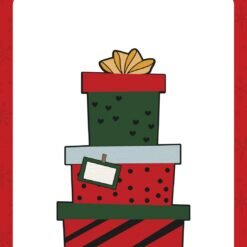 Mouse And Me Christmas Stack Of Presents Die Set