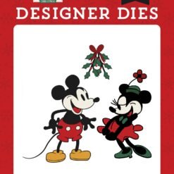 Mouse And Me Christmas Meet Me Under The Mistletoe Mouse Die Set