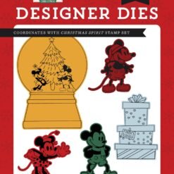 Mouse And Me Christmas Christmas Spirit Coordinating Die Set