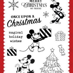 Mouse And Me Christmas Once Upon A Christmas Stamp Set