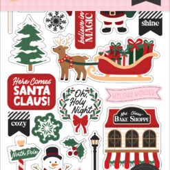 North Pole Christmas Sticker Book