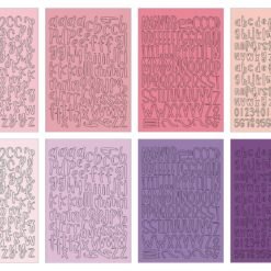 Alternative view of Essentials Pink Alpha Sticker Book