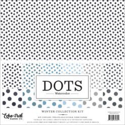 Watercolor PolkaDots Winter Collection Kit