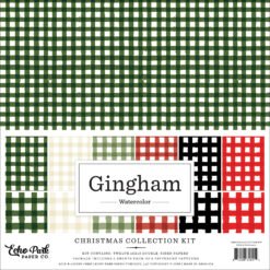 Watercolor Gingham