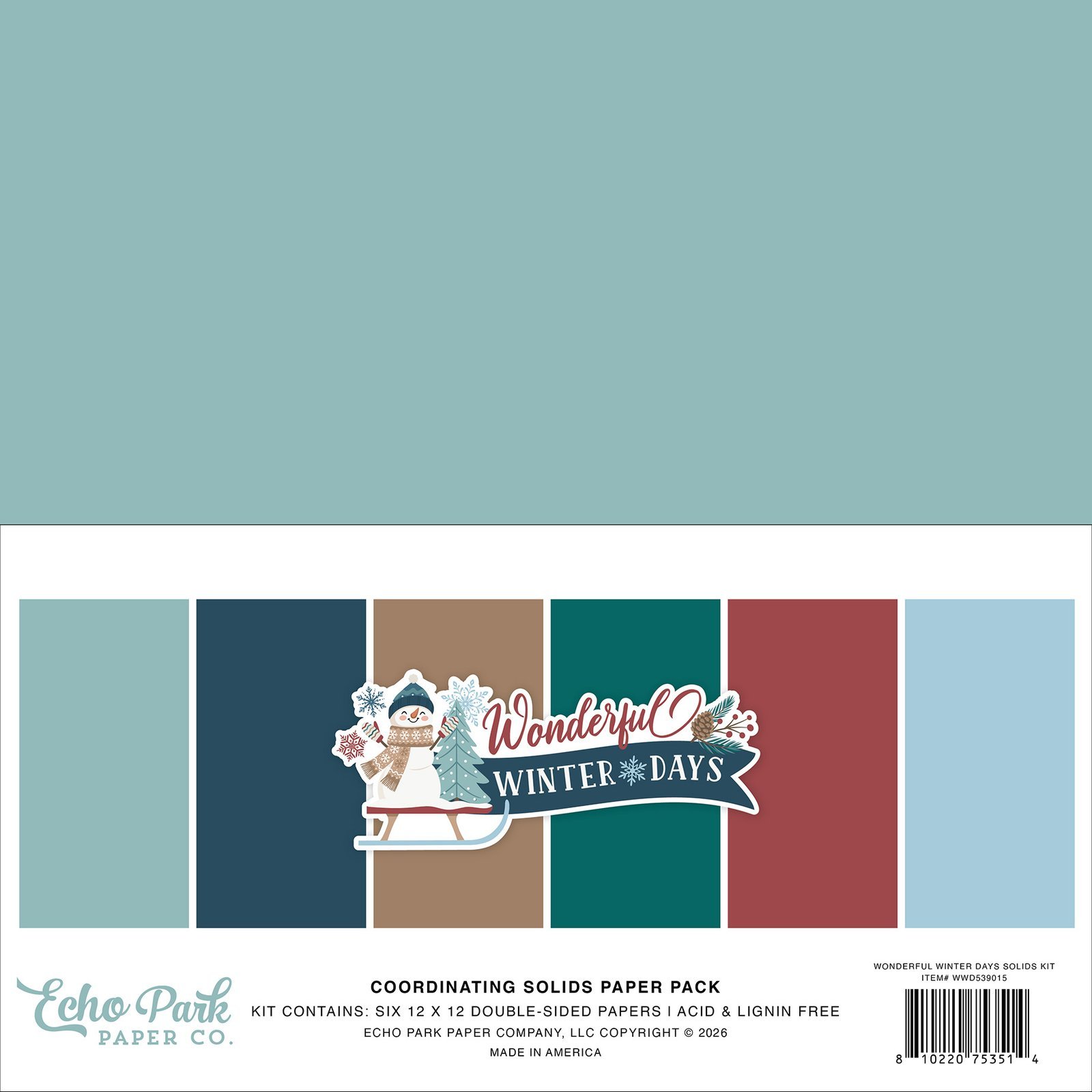 Wonderful Winter Days Solids Kit