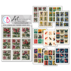 Art Stickers - Faraway Mail Pack of 10