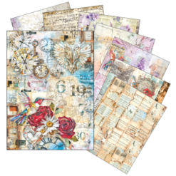 Sound of Spring Rice Paper A5 MIXED 8/Pkg