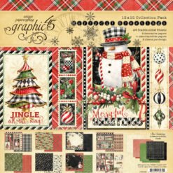 Graphic 45 Merry-ful Greetings 12x12 Collection Pack