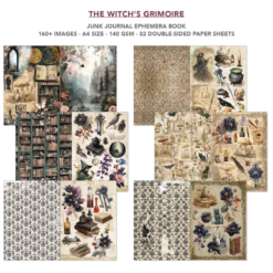 Alternative view of Ephemera Book The Witch's Grimoire A4 32/Pkg
