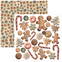 Alternative view of Merry & Bright Fussy Cut Pad 6"x6" 24/Pkg