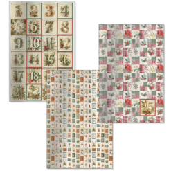 Alternative view of Merry & Bright Deluxe Paper & Vellum Dual Pack A4 MIXED 6/Pkg