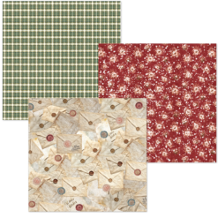 Alternative view of Merry & Bright Deluxe Paper & Vellum Dual Pack 6"x6" MIXED 6/Pkg