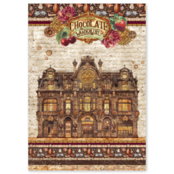Alternative view of Chocolate Wanderlust Rice Paper Set A4 MIXED 4/Pkg