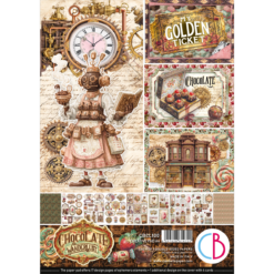 Chocolate Wanderlust Creative Pad A4 9/Pkg