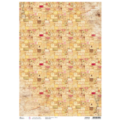 Antique Labels A3 Rice Paper 3/pk