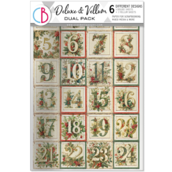 Merry & Bright Deluxe Paper & Vellum Dual Pack A4 MIXED 6/Pkg