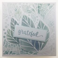 6x6 Stencils - Abstract Leaves - TCW1083s