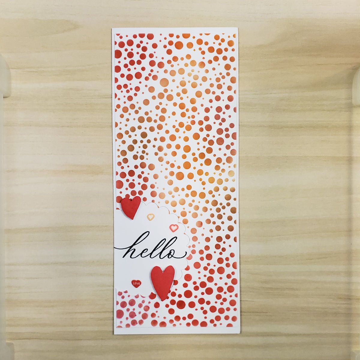 6x6 Stencils - Random Bubbles - TCW975s