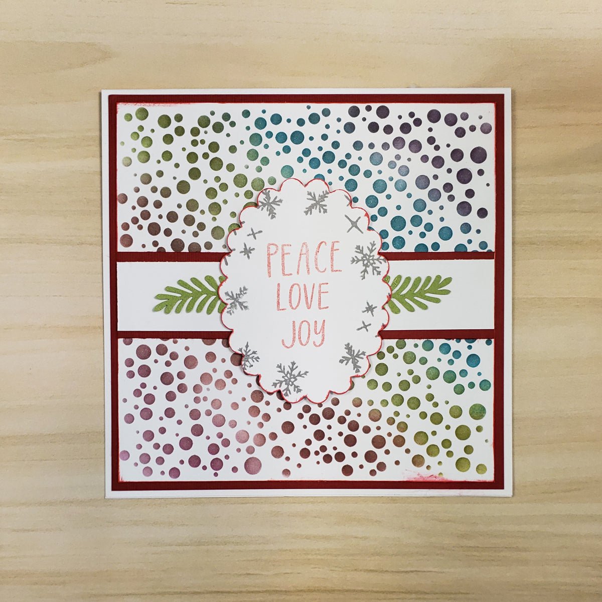 6x6 Stencils - Random Bubbles - TCW975s