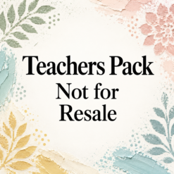 Teachers Pack Not for resale