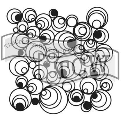 6x6 Stencils - Mod Spirals - TCW424s