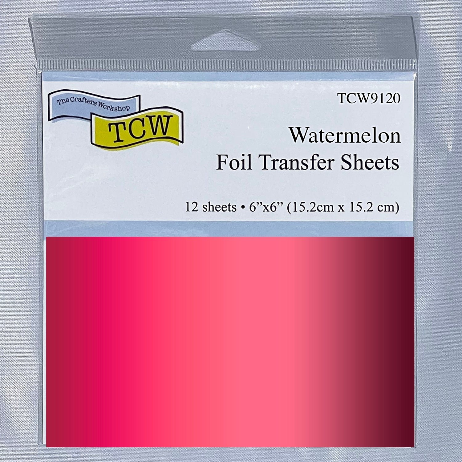 Foil Transfer Sheets 6x6 Watermelon - TCW9120