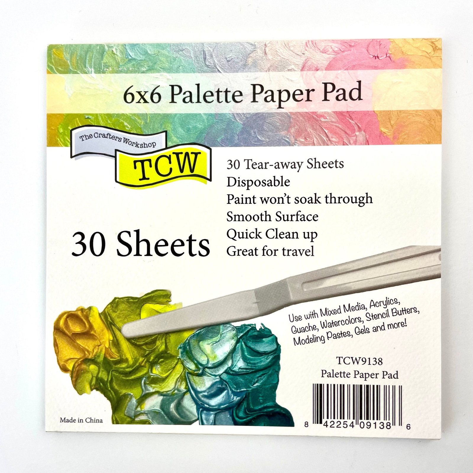 TCW9138 Palette Paper Pad (30 sheets)