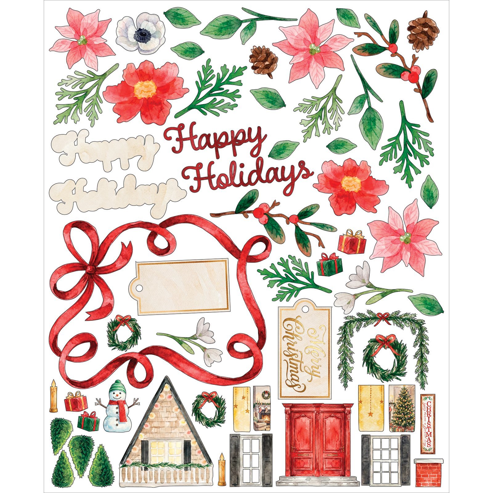 49 and Market - Santa's Winter Village Card Kit - Image 3