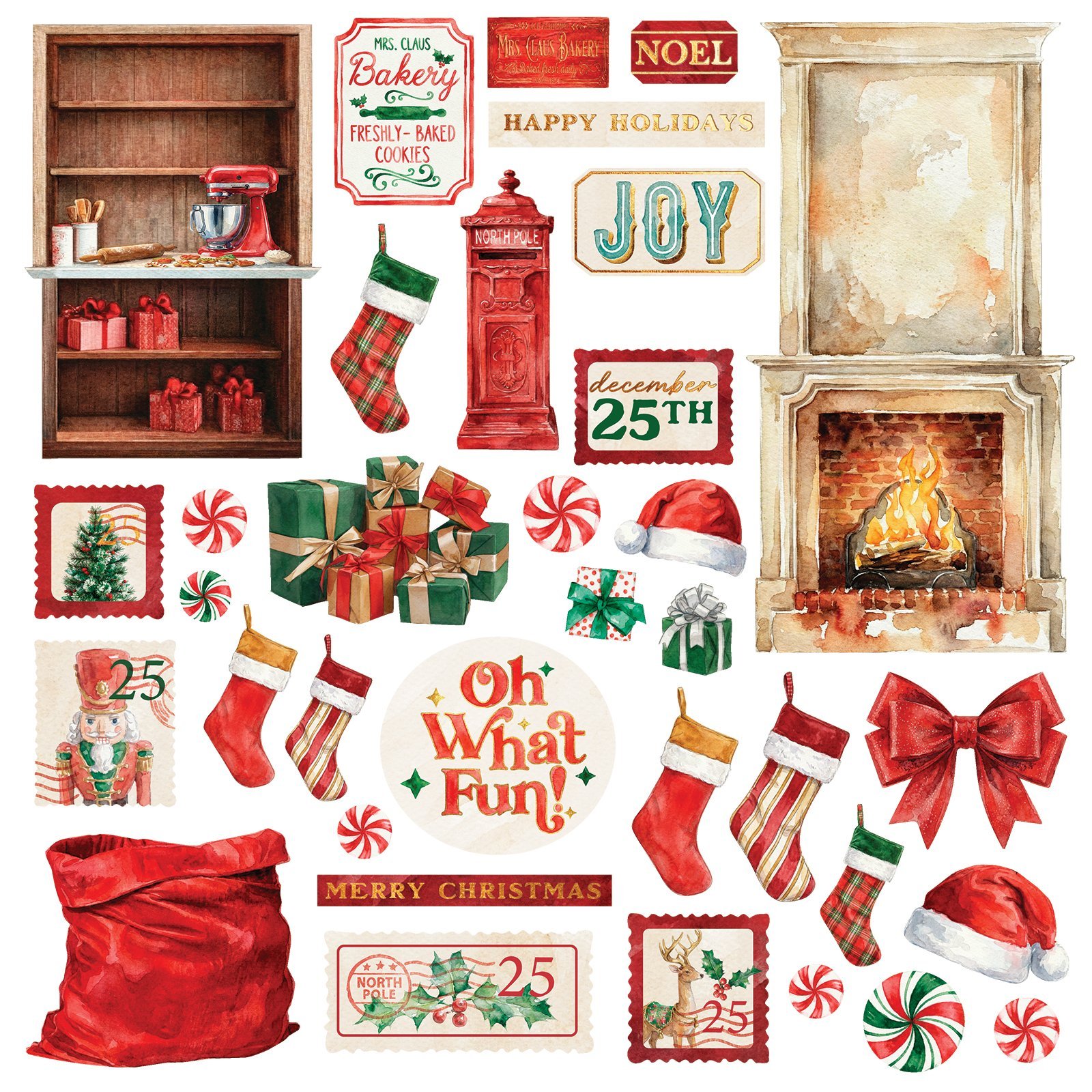 Alternative view of 49 and Market - Santa's Winter Village All-In-One Kit