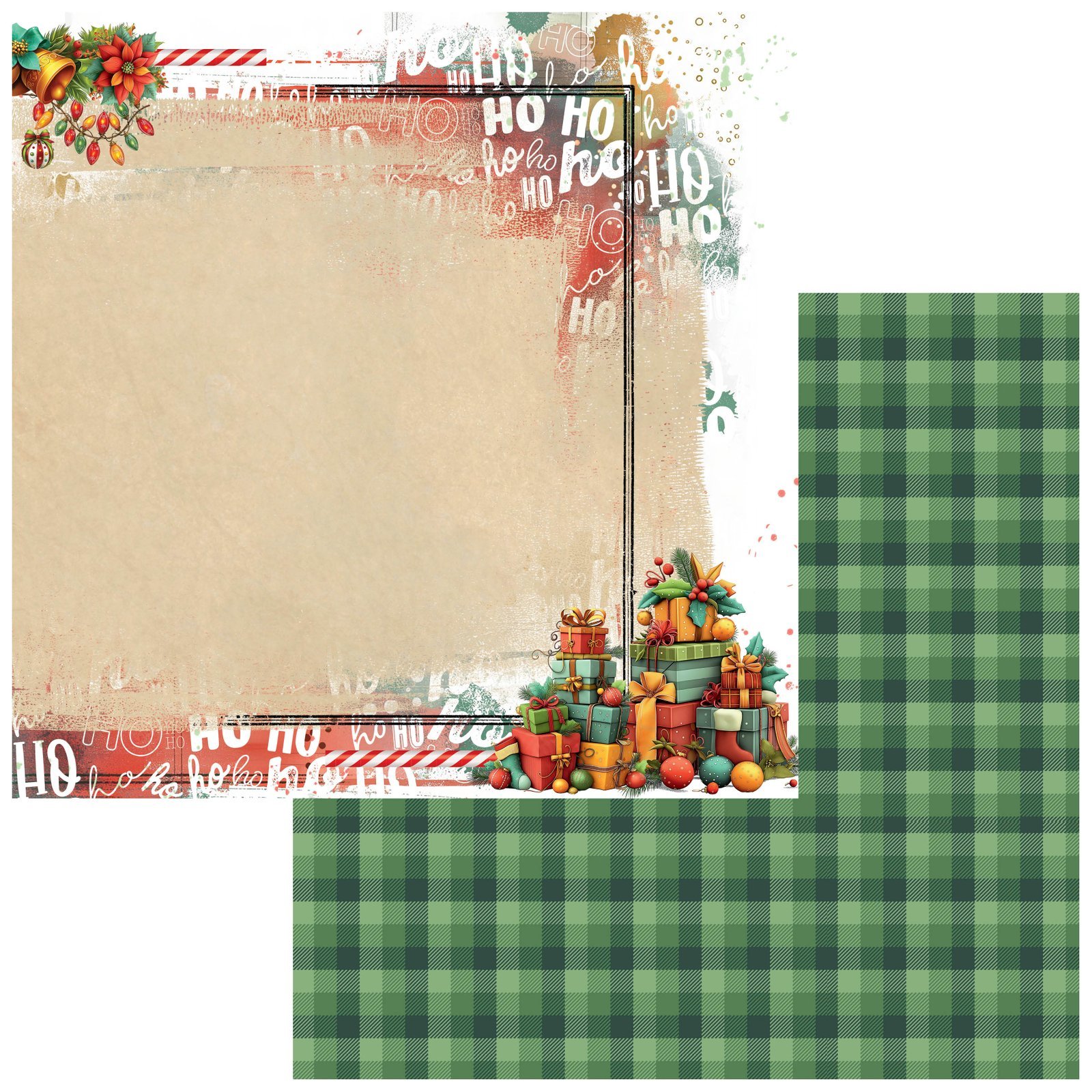 49 and Market - Jolly Jingles Paper - Christmas