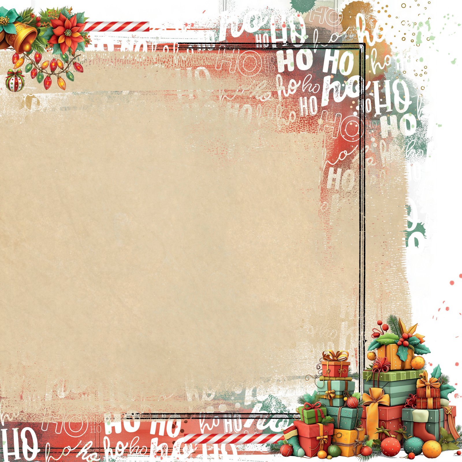 Alternative view of 49 and Market - Jolly Jingles Paper - Christmas