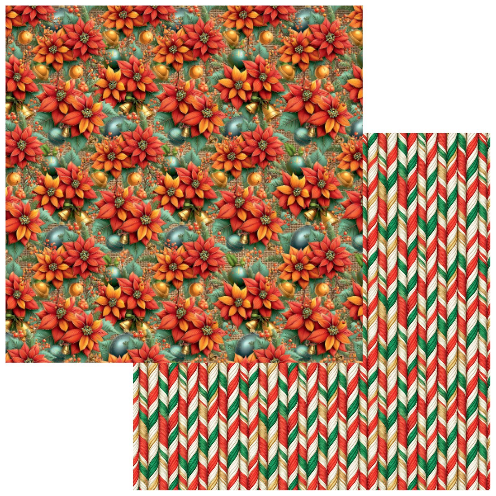 49 and Market - Jolly Jingles Paper - Merry