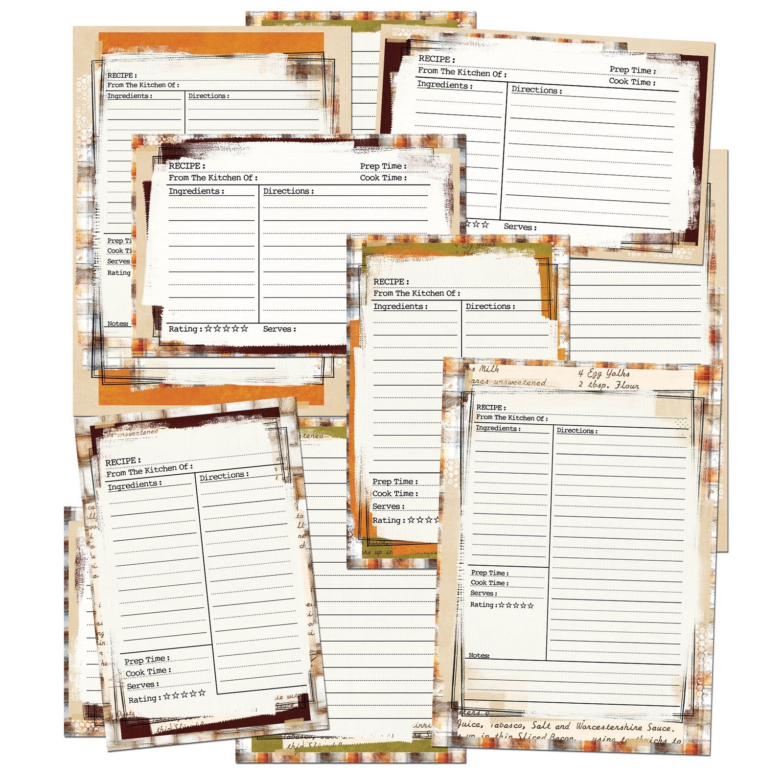 Alternative view of 49 and Market - Season's Bounty Recipe Cards