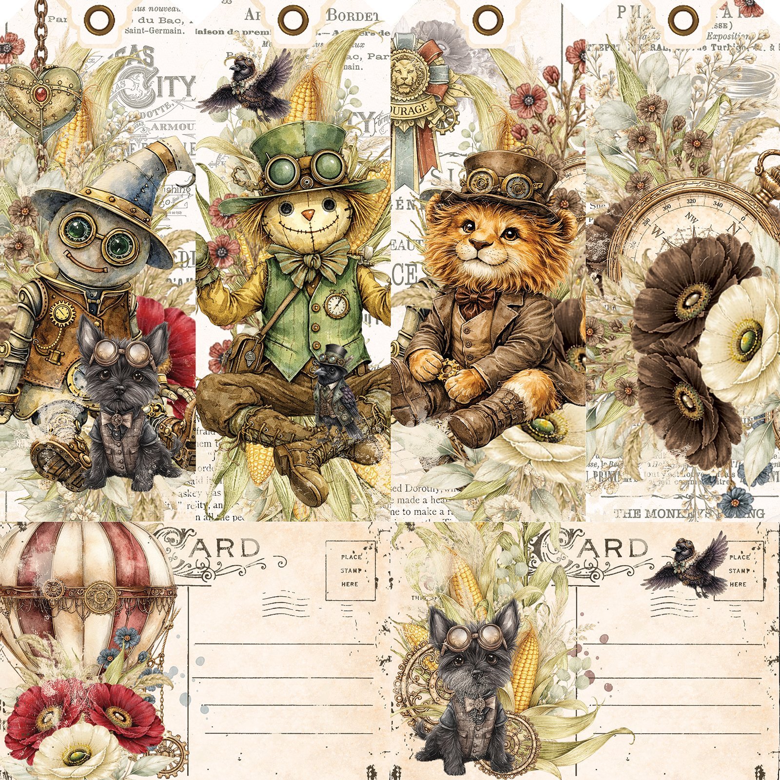 Alternative view of 49 and Market - Chronicles of Oz Paper - Postcards From Oz