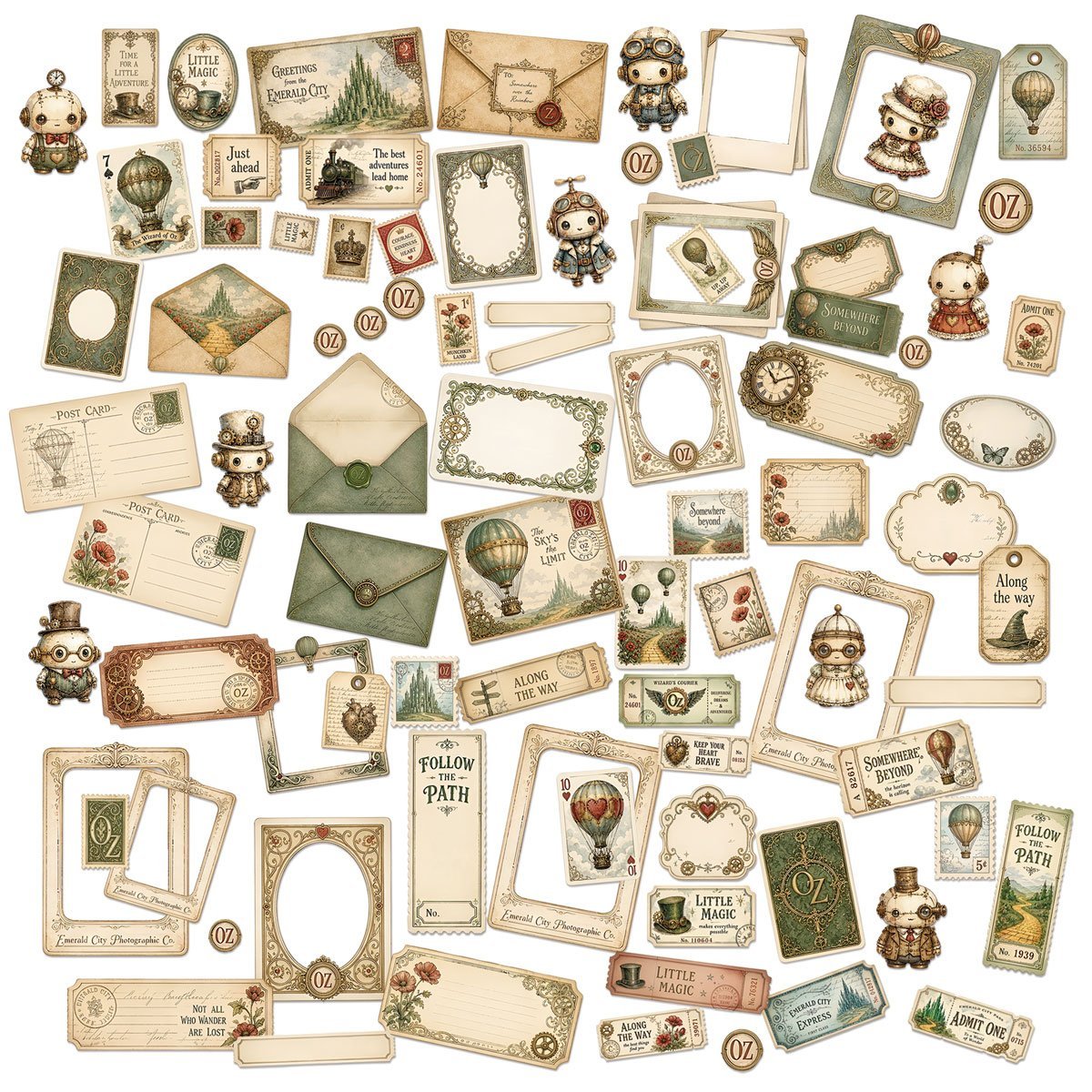 Alternative view of 49 and Market - Chronicles of Oz Ephemera Set