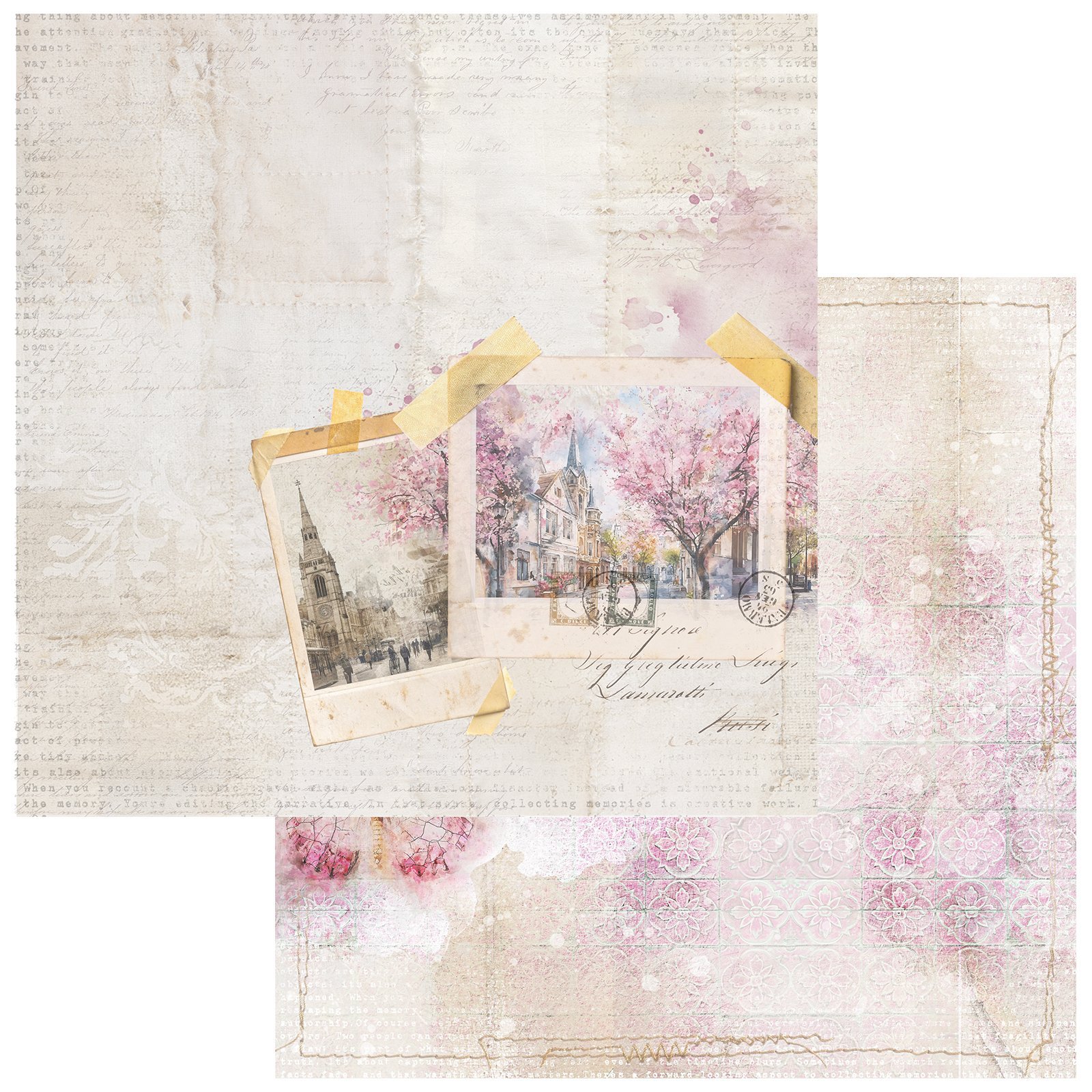 49 and Market - The Keepsake Box Paper - Held Together