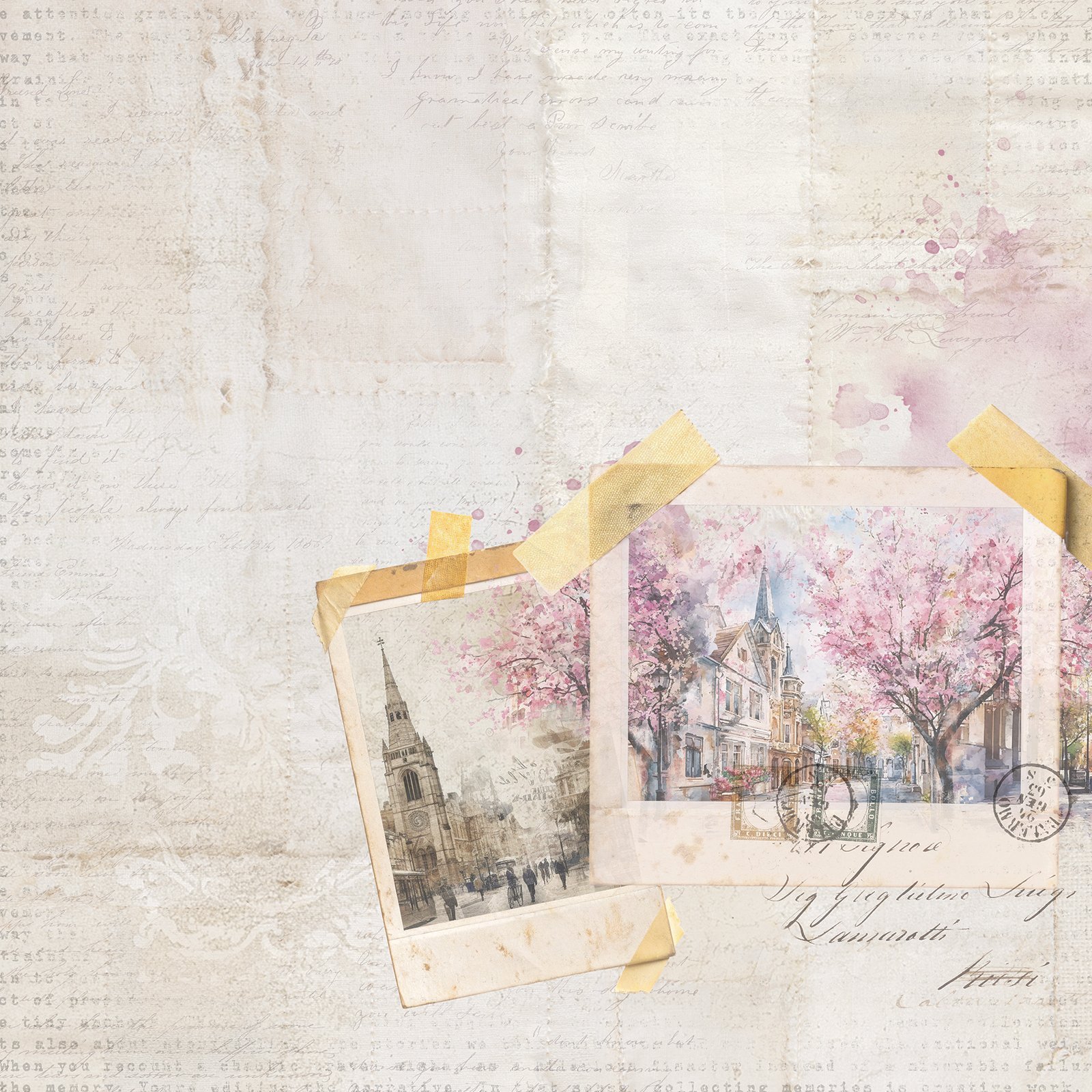 Alternative view of 49 and Market - The Keepsake Box Paper - Held Together