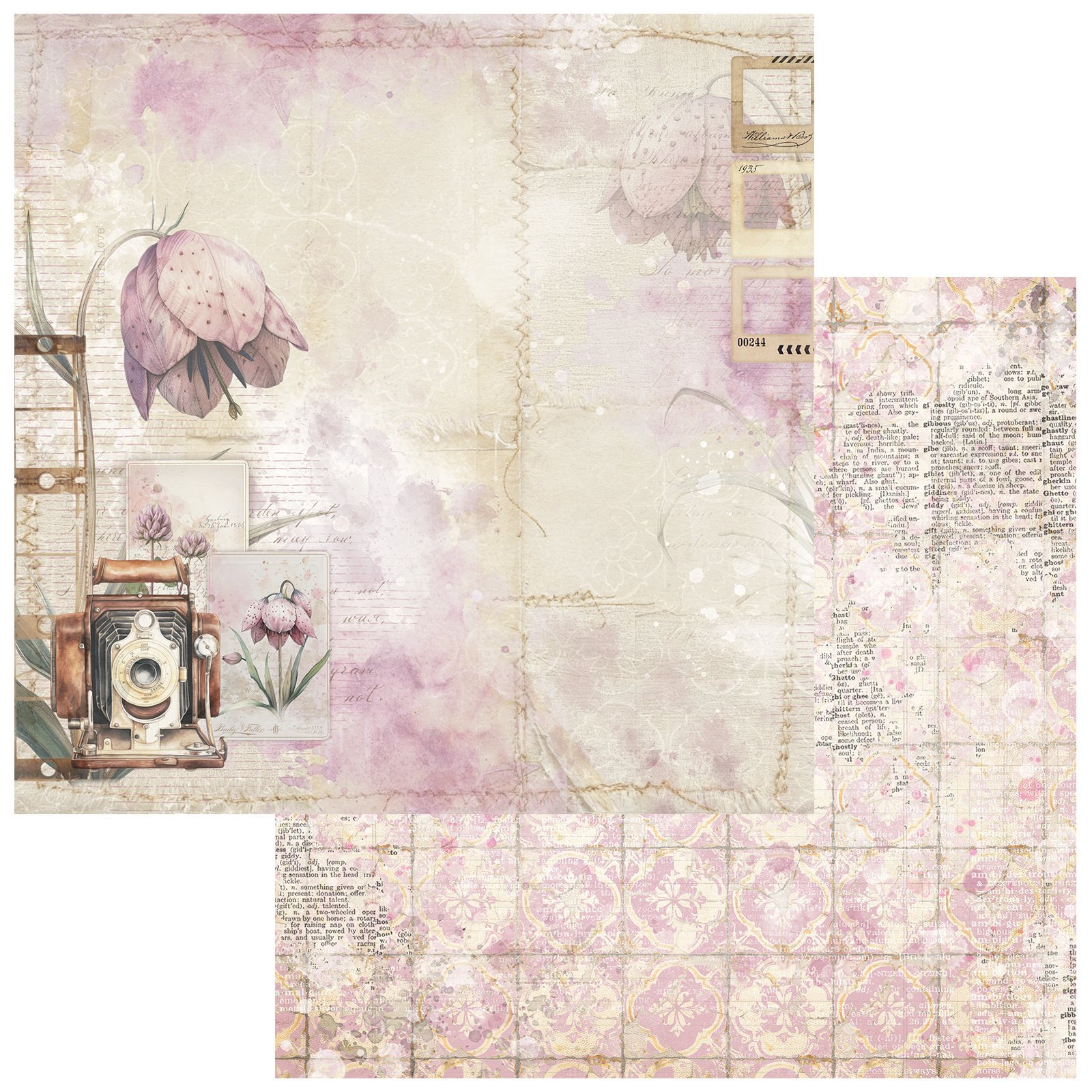 49 and Market - The Keepsake Box Paper - Captured Keepsake