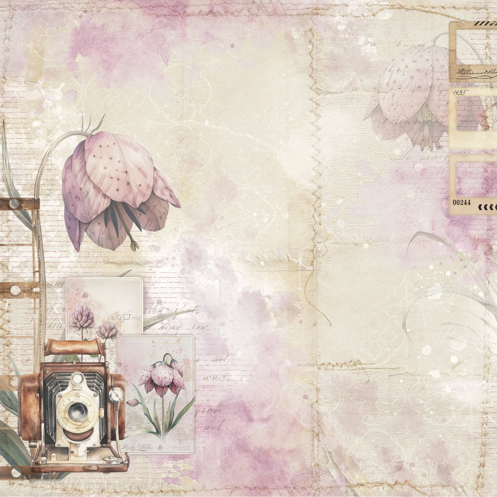 Alternative view of 49 and Market - The Keepsake Box Paper - Captured Keepsake
