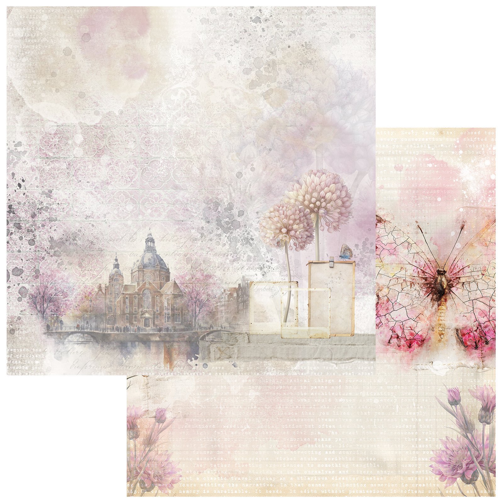 49 and Market - The Keepsake Box Paper - Gathered Fragments