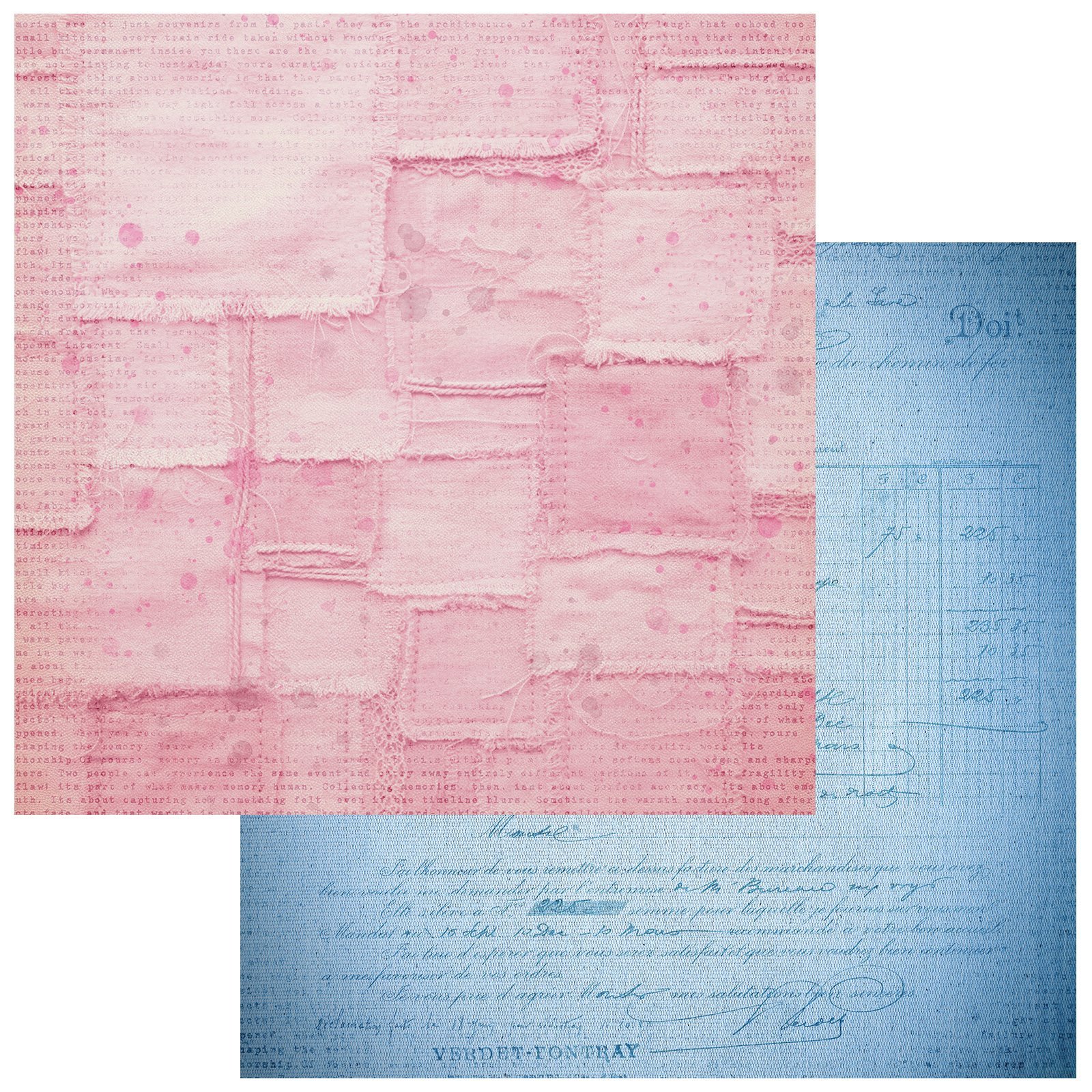 49 and Market - The Keepsake Box Solids Sheet - Worn