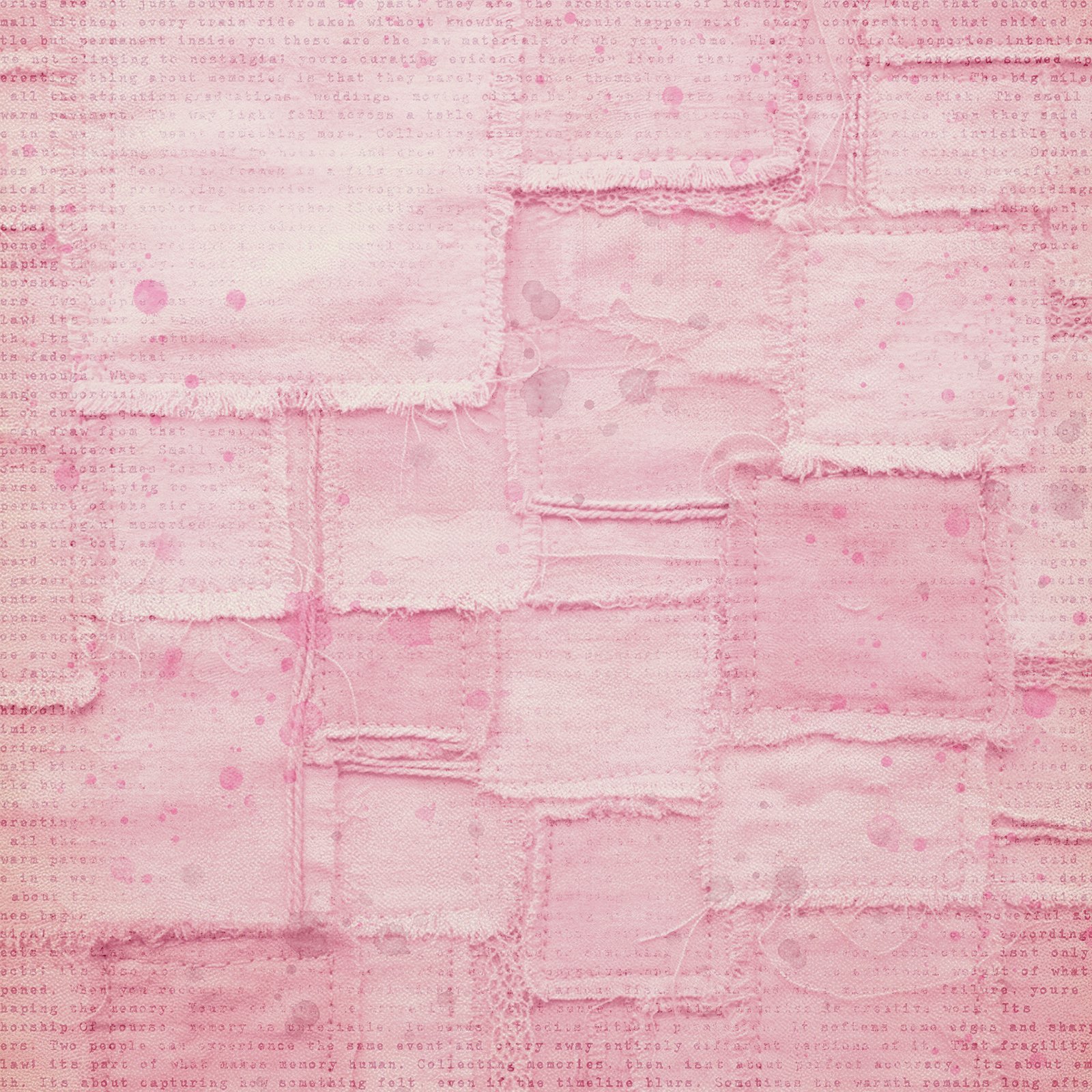 Alternative view of 49 and Market - The Keepsake Box Solids Sheet - Worn